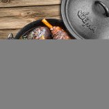 drehen-fraesen-bohren.de BBQ-Topf / Dutch Oven Schmortopf Gusseisen Topf 3 l für Lagerfeuer Feuerstelle