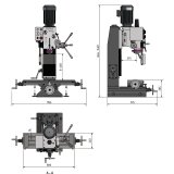 drehen-fraesen-bohren.de Präzisions-Bohr-Fräsmaschine OPTImill MB 4