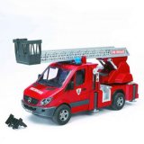 drehen-fraesen-bohren.de BRUDER Spielzeug Mercedes Sprinter Feuerwehr + Licht  and amp; Sound Feuerwehrauto 02532