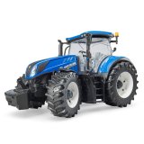 drehen-fraesen-bohren.de BRUDER Kinder Spielzeug Traktor New Holland T7.315 Spielzeugtraktor blau / 03120