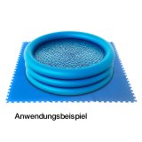 drehen-fraesen-bohren.de Poolmatte Unterlage Schutzmatte für Pool Planschbecken Zelt 9 x 50x50 cm blau