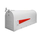 drehen-fraesen-bohren.de American Mailbox aus Stahl, Weiß
